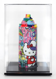 Nelson de la Nuez: Spray Can Sculpture: Bad Kitty